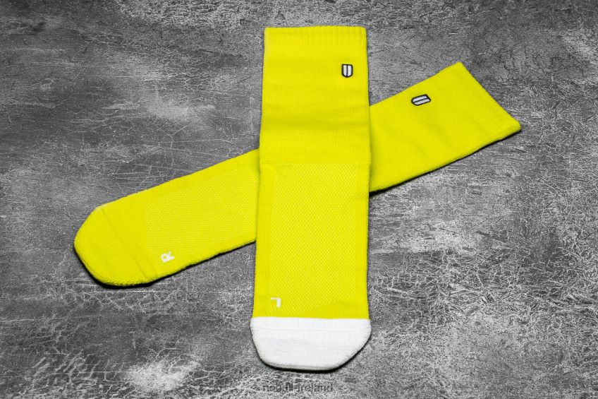 NOBULL N68P2P2928Crew Sock (Neon) Yellow