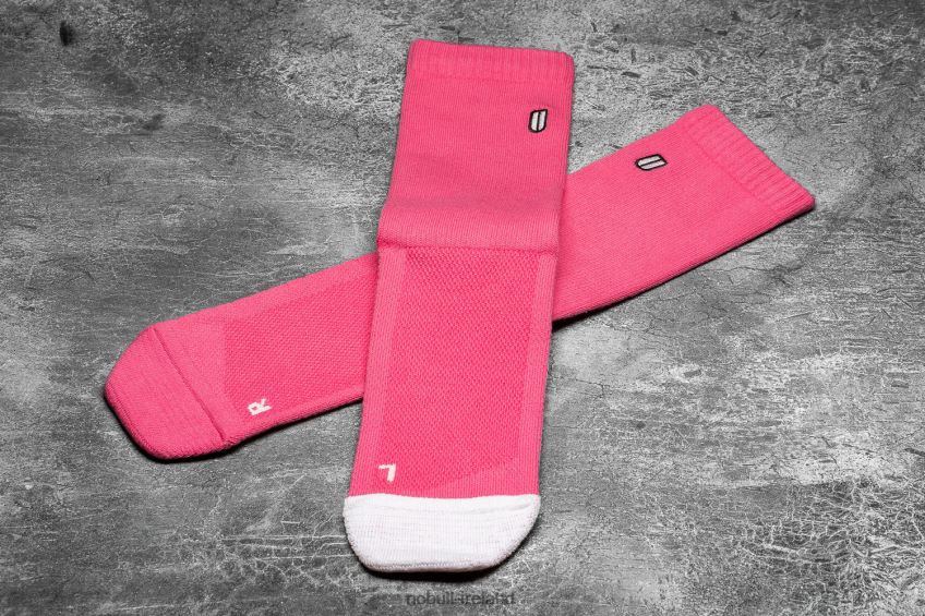 NOBULL N68P2P2929Crew Sock (Neon) Pink