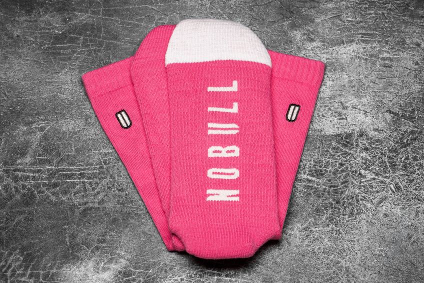 NOBULL N68P2P2929Crew Sock (Neon) Pink