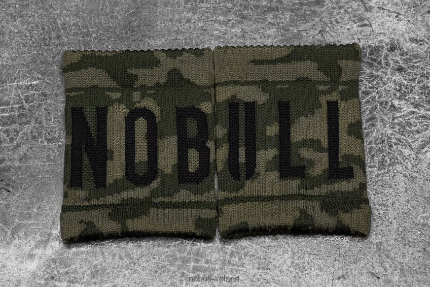 NOBULL N68P2P2949Wrist Bands (Camo) Army