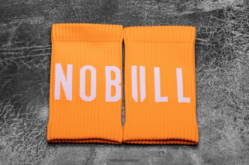 NOBULL N68P2P2951Wrist Bands (Neon) Orange