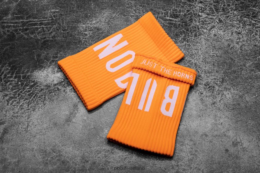 NOBULL N68P2P2951Wrist Bands (Neon) Orange