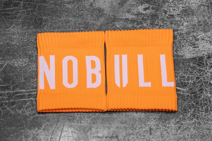 NOBULL N68P2P2951Wrist Bands (Neon) Orange