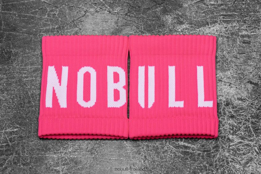 NOBULL N68P2P2953Wrist Bands (Neon) Pink