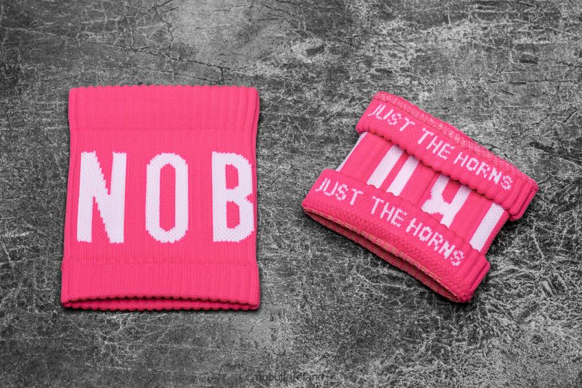 NOBULL N68P2P2953Wrist Bands (Neon) Pink