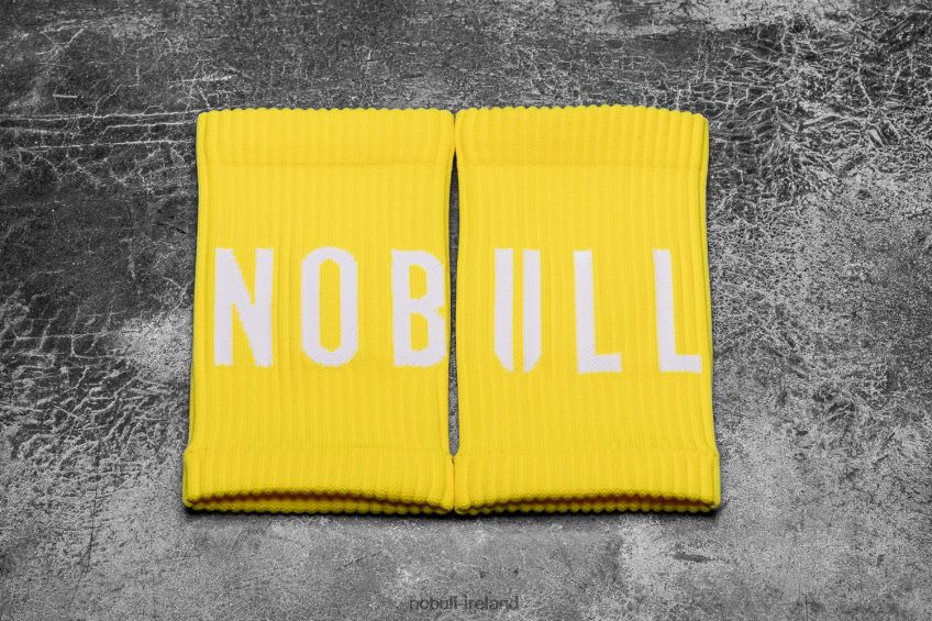 NOBULL N68P2P2954Wrist Bands (Neon) Yellow