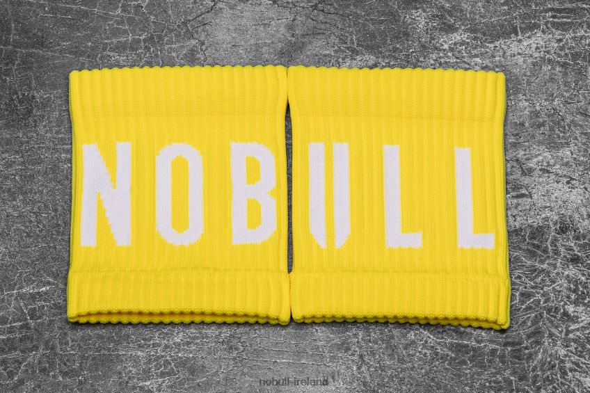 NOBULL N68P2P2954Wrist Bands (Neon) Yellow