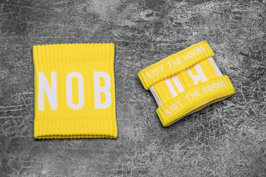 NOBULL N68P2P2954Wrist Bands (Neon) Yellow