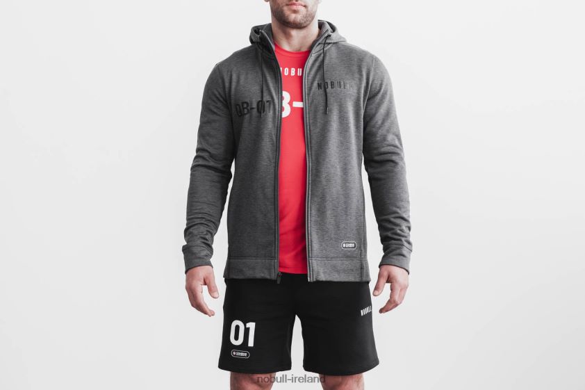 Nfl Combine Qb1 Zip-Up Hoodie Nobull Men BRX6B6333