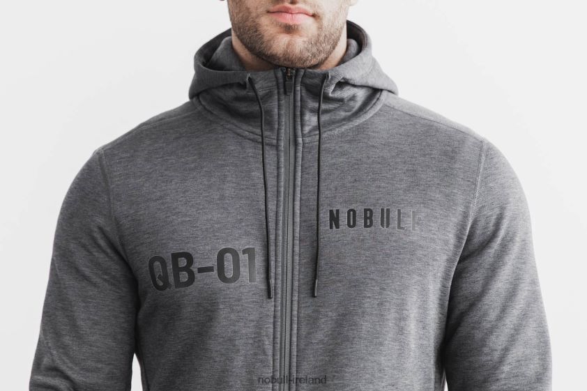 Nfl Combine Qb1 Zip-Up Hoodie Nobull Men BRX6B6333