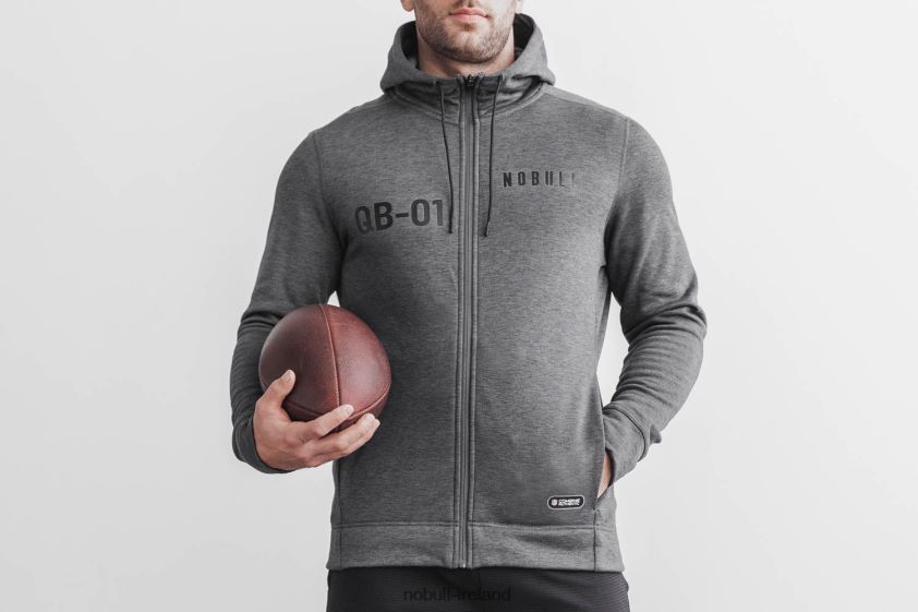 Nfl Combine Qb1 Zip-Up Hoodie Nobull Men BRX6B6333