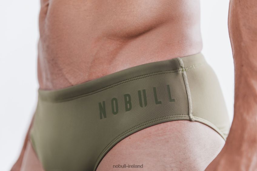 NOBULL N68P2P605Men's Swim Brief Army