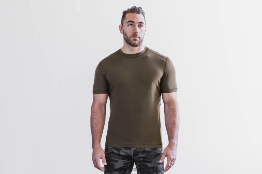 Blended Merino Wool Tee Nobull Men BRX6B6265