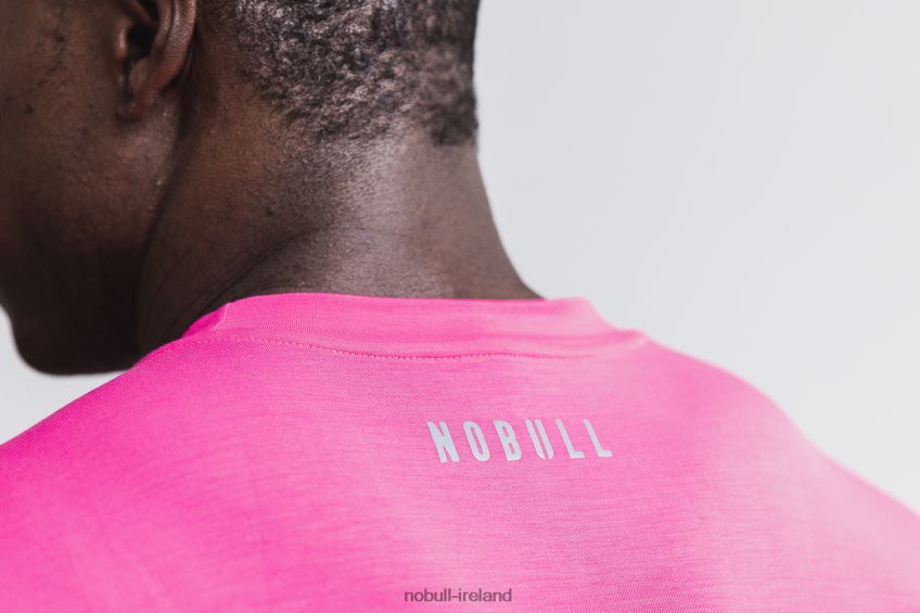 NOBULL N68P2P1019Men's Wodapalooza Tee Pink