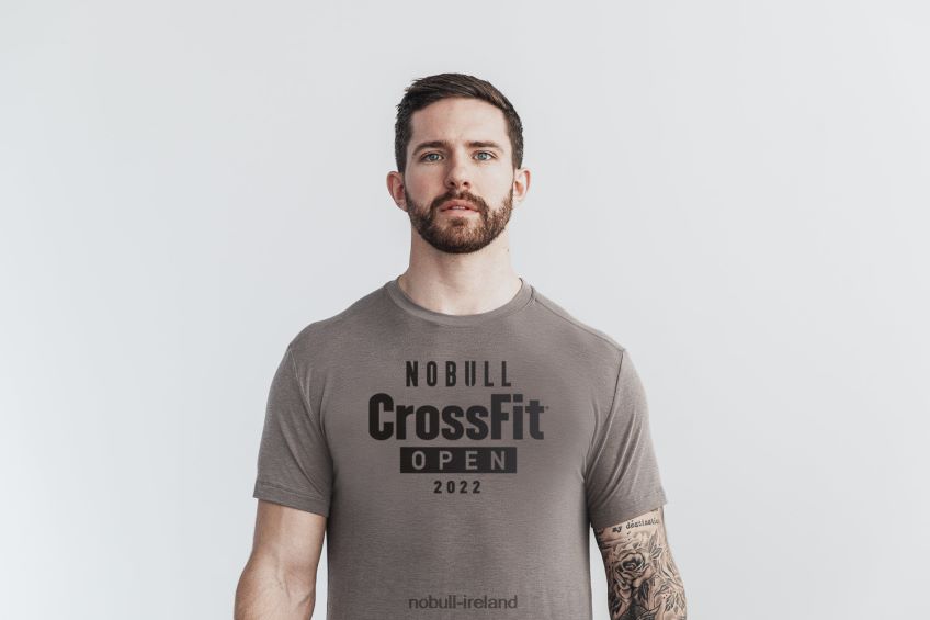 NOBULL N68P2P1020Men's Crossfit Open 2022 Tee Rock