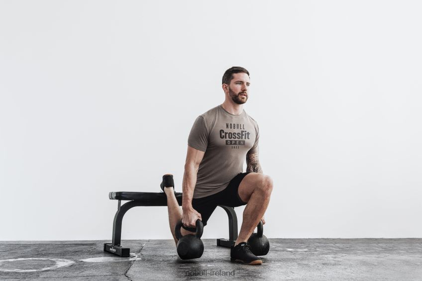 NOBULL N68P2P1020Men's Crossfit Open 2022 Tee Rock