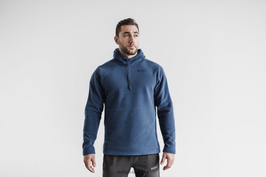 NOBULL N68P2P1034Men's Arctic Pullover Hoodie Steel