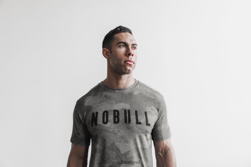 NOBULL N68P2P1043Men's Tee (Camo) Grey