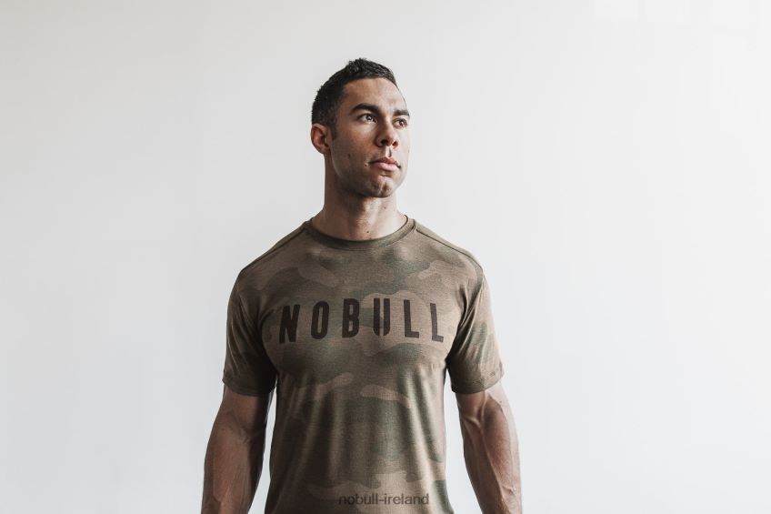 NOBULL N68P2P1046Men's Tee (Camo) Army