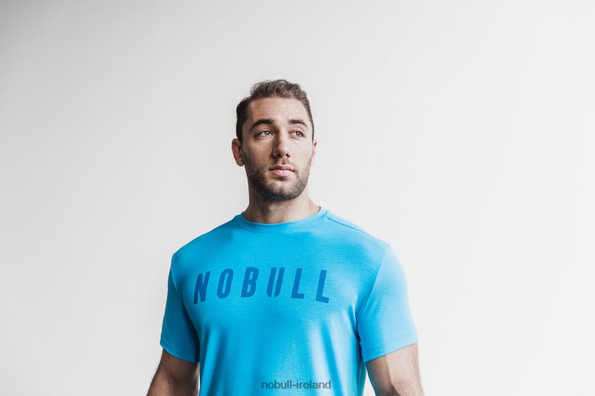 NOBULL N68P2P1064Men's Tee (Neon) Blue