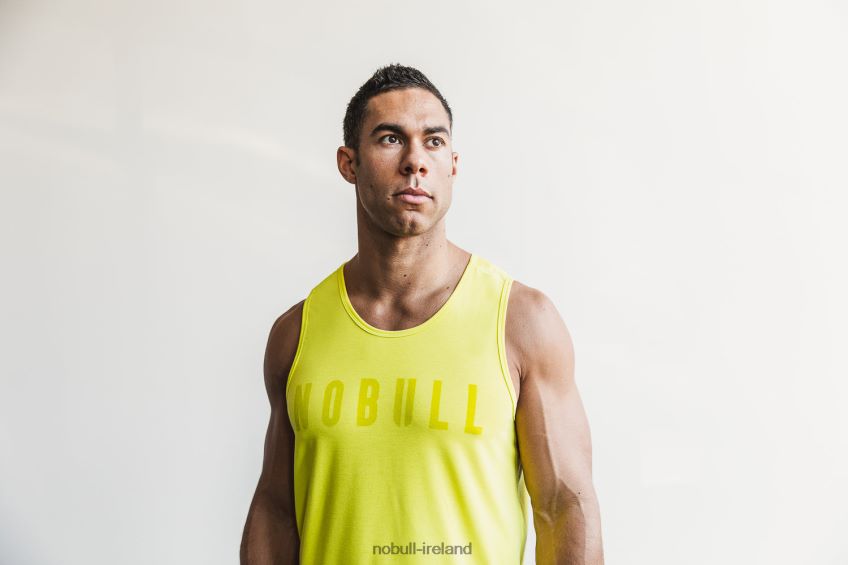 NOBULL N68P2P1069Men's Tank (Neon) Yellow