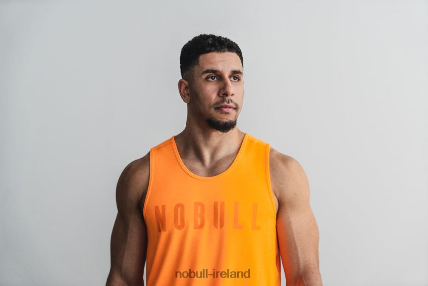 NOBULL N68P2P1072Men's Tank (Neon) Orange