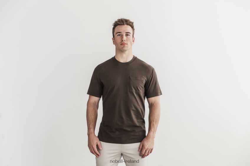 NOBULL N68P2P1098Men's Heavyweight Pocket Tee