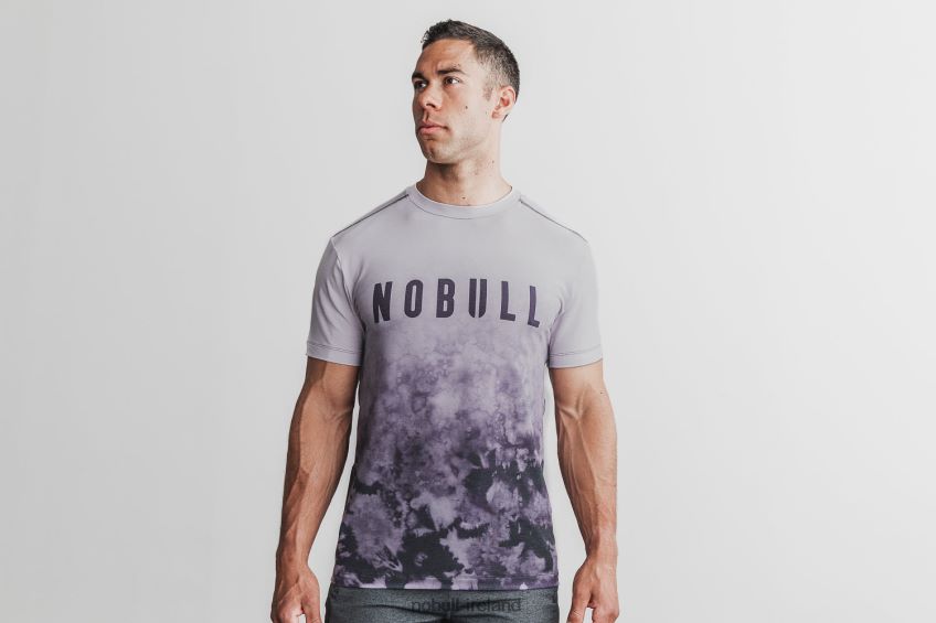 NOBULL N68P2P1122Men's Tee (Dip-Dye) Wisteria