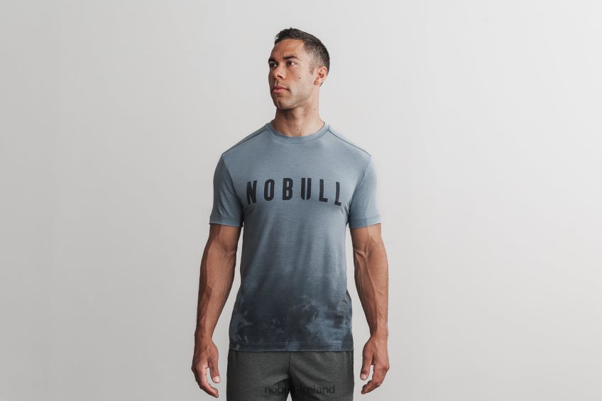 NOBULL N68P2P1126Men's Tee (Dip-Dye) Slate