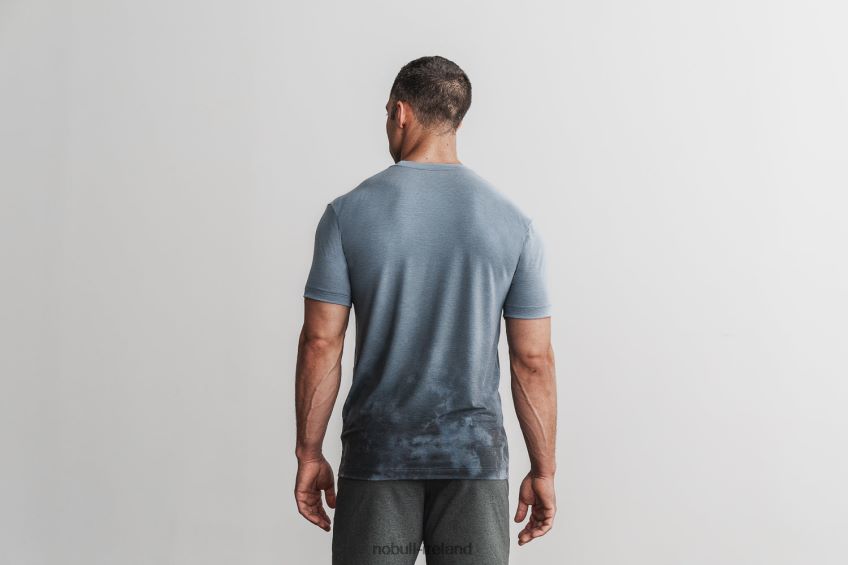 NOBULL N68P2P1126Men's Tee (Dip-Dye) Slate