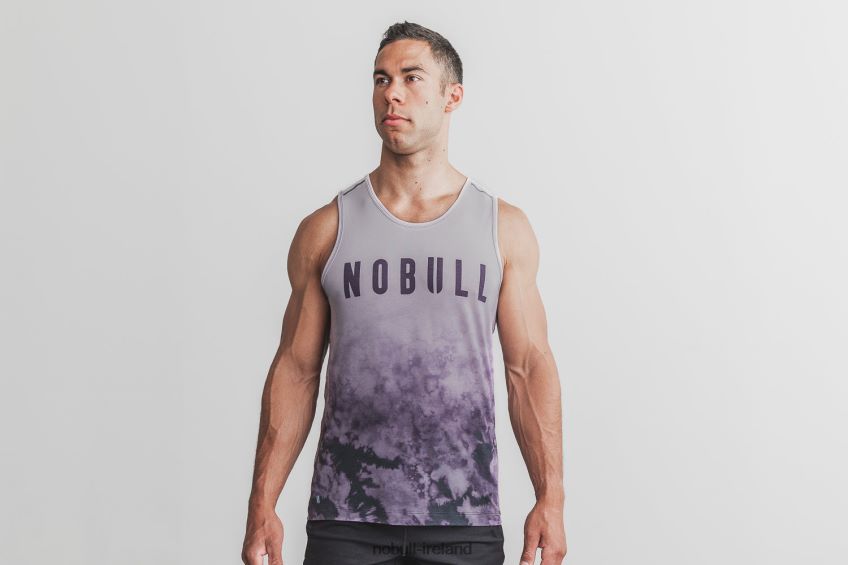 NOBULL N68P2P1130Men's Tank (Dip-Dye) Wisteria