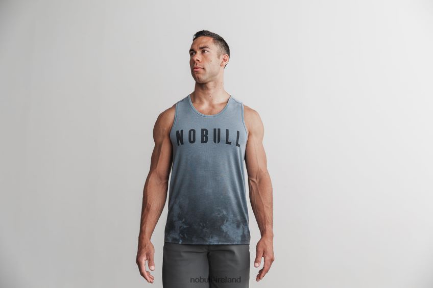 NOBULL N68P2P1131Men's Tank (Dip-Dye) Slate