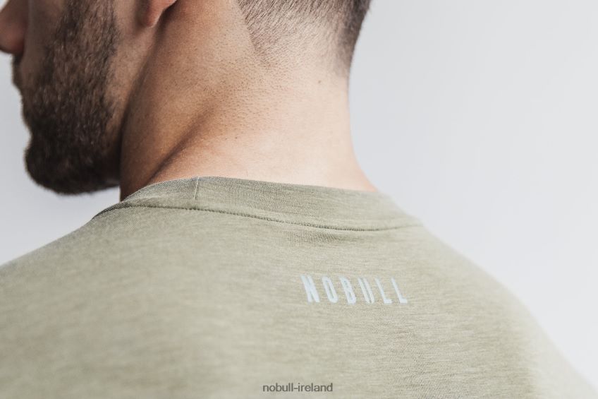 NOBULL N68P2P1141Men's Crossfit Long Sleeve Tee Army