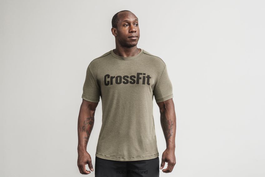 NOBULL N68P2P1149Men's Crossfit Tee Army