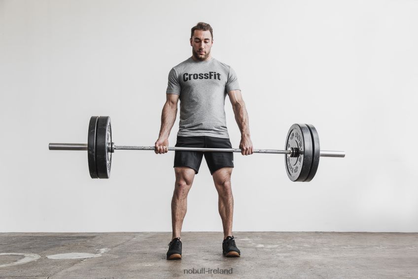 NOBULL N68P2P1151Men's Crossfit Tee Grey