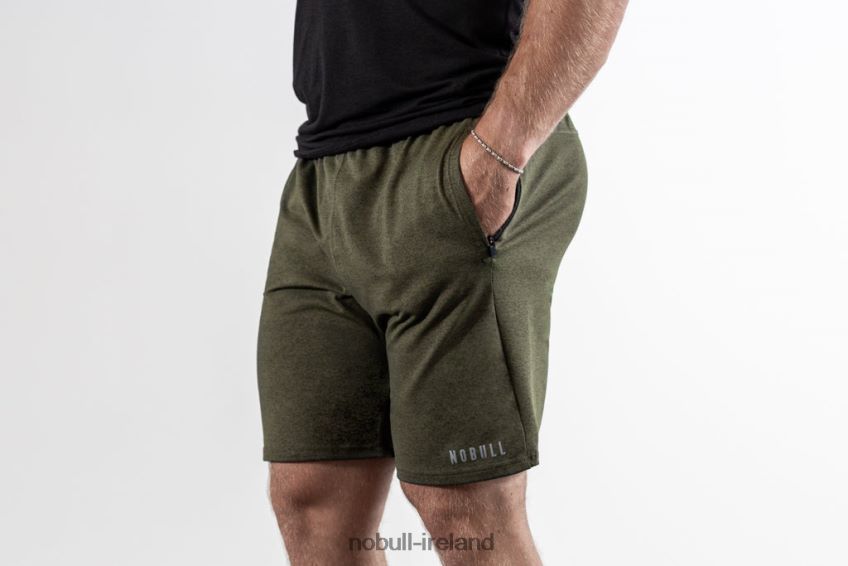 NOBULL N68P2P1168Men's Knit Short 8.5 Olive