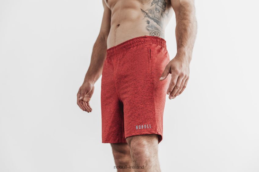 NOBULL N68P2P1175Men's Knit Short 8.5 Red