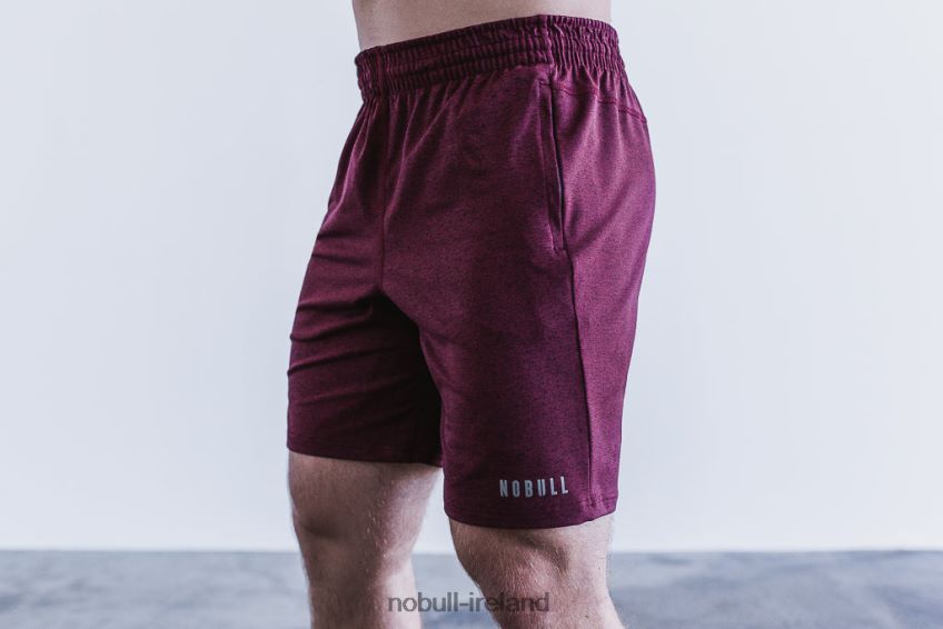 NOBULL N68P2P1176Men's Knit Short 8.5 Wine