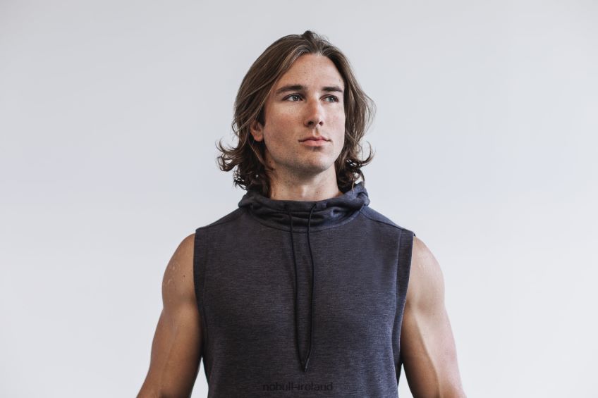 NOBULL N68P2P1198Men's Microplush Sleeveless Hoodie