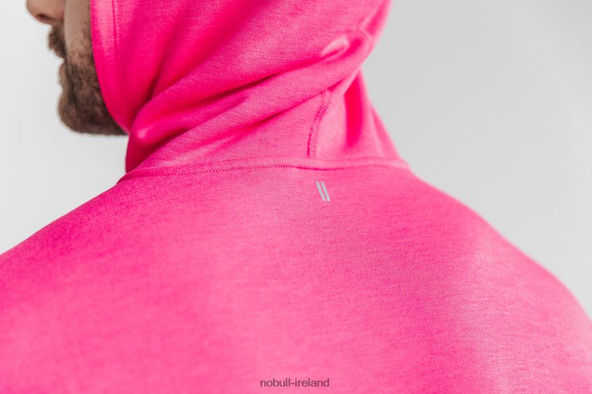 NOBULL N68P2P1230Men's Hoodie (Neon) Pink