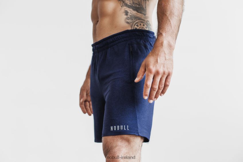 NOBULL N68P2P651Men's Lightweight Knit Short 7 Navy