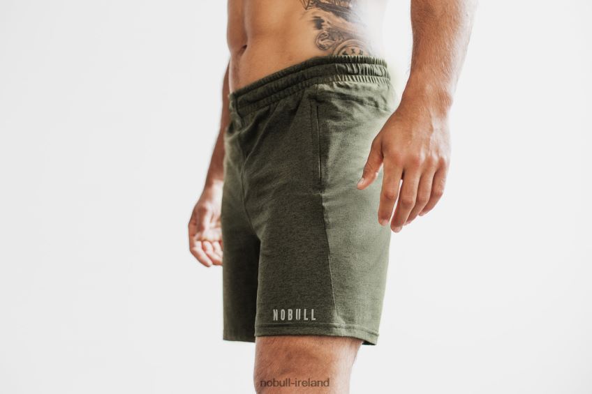 NOBULL N68P2P656Men's Lightweight Knit Short 7 Olive