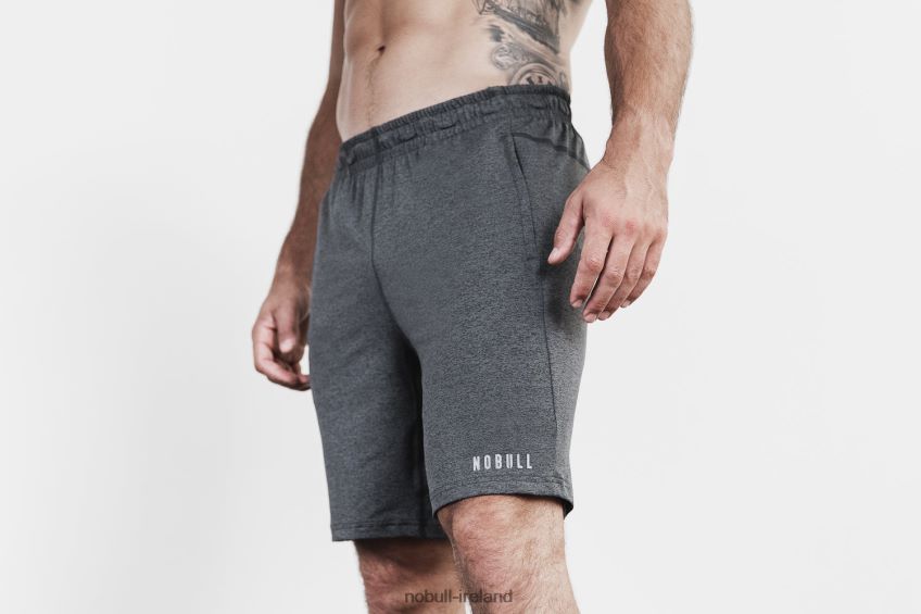 NOBULL N68P2P681Men's Lightweight Knit Short 9 Charcoal