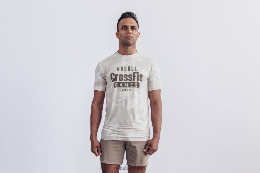 NOBULL N68P2P698Men's Crossfit Games 2022 Tee Oatmeal