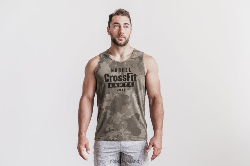 NOBULL N68P2P702Men's Crossfit Games 2022 Tank Rock