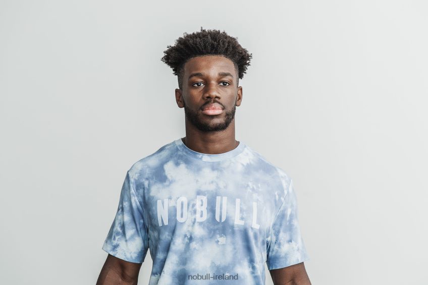 NOBULL N68P2P787Men's Tee (Tie-Dye) Ice