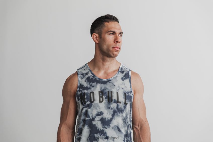 NOBULL N68P2P813Men's Tank (Tie-Dye) Crystal