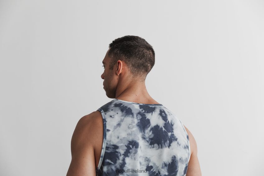 NOBULL N68P2P813Men's Tank (Tie-Dye) Crystal