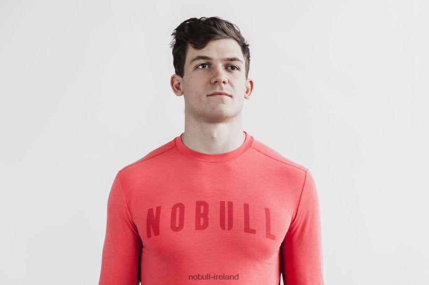 NOBULL N68P2P834Men's Long Sleeve Tee Red