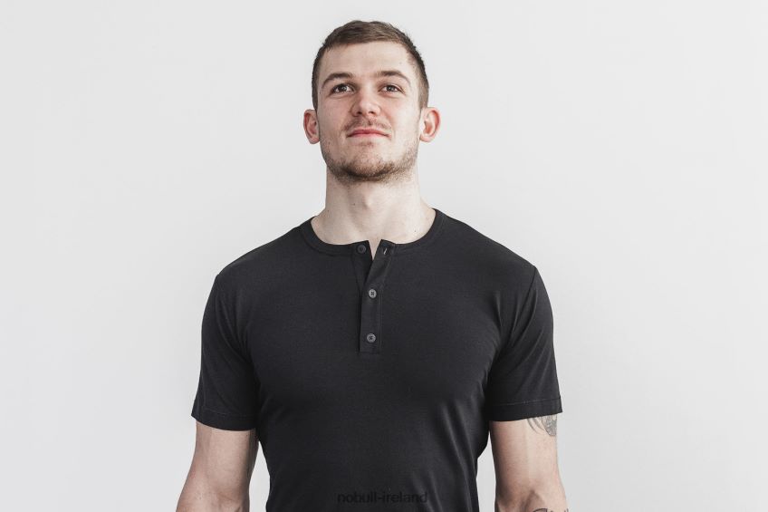 NOBULL N68P2P889Men's Lightweight Henley Tee